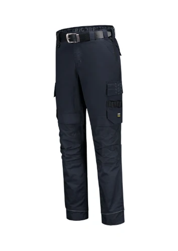 Work Pants Twill Cordura Stretch Munkanadrág unisex tengerészkék 
