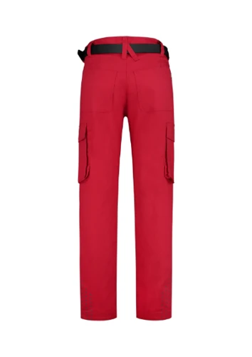 Work Pants Twill Munkanadrág unisex piros 