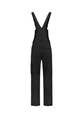 Dungaree Overall Industrial Kantáros munkanadrág unisex fekete 