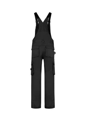 Bib & Brace Twill Cordura Kantáros munkanadrág unisex fekete 