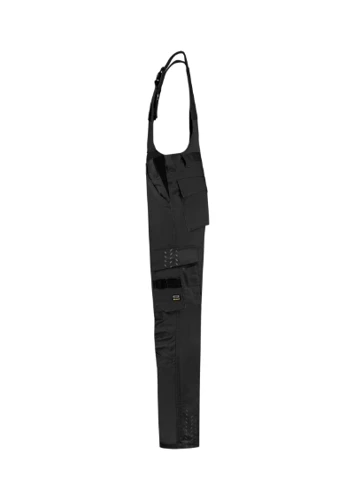 Bib & Brace Twill Cordura Kantáros munkanadrág unisex fekete 