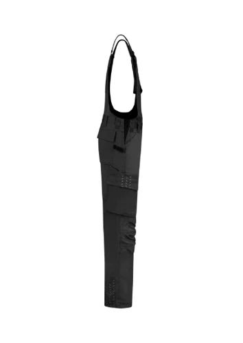 Bib & Brace Twill Cordura Kantáros munkanadrág unisex fekete 