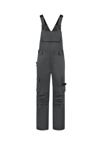 Bib & Brace Twill Cordura Kantáros munkanadrág unisex sötétszürke 