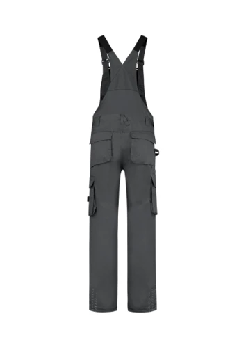 Bib & Brace Twill Cordura Kantáros munkanadrág unisex sötétszürke 