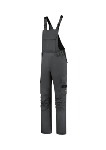 Bib & Brace Twill Cordura Kantáros munkanadrág unisex sötétszürke 