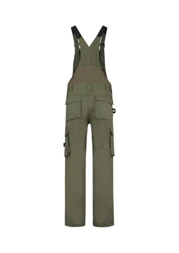 Bib & Brace Twill Cordura Kantáros munkanadrág unisex army 