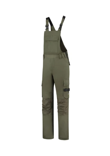Bib & Brace Twill Cordura Kantáros munkanadrág unisex army 
