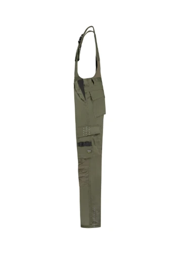 Bib & Brace Twill Cordura Kantáros munkanadrág unisex army 