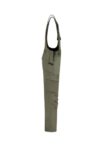 Bib & Brace Twill Cordura Kantáros munkanadrág unisex army 