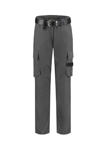Work Pants Twill Women Munkanadrág női sötétszürke 