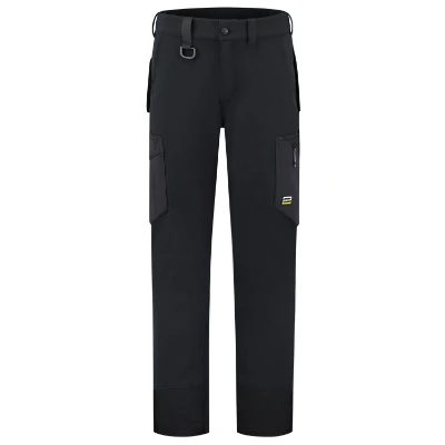 Work Trousers 4-way Stretch Munkanadrág unisex fekete 