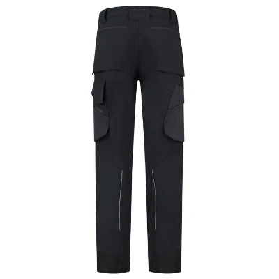 Work Trousers 4-way Stretch Munkanadrág unisex fekete 