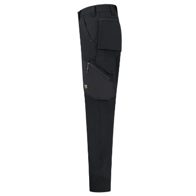 Work Trousers 4-way Stretch Munkanadrág unisex fekete 