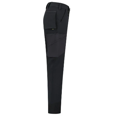 Work Trousers 4-way Stretch Munkanadrág unisex fekete 