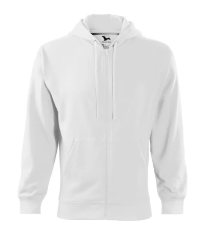 Trendy Zipper Felső férfi fehér 