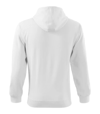 Trendy Zipper Felső férfi fehér 