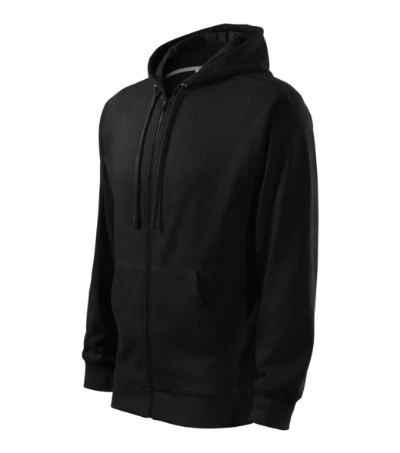 Trendy Zipper Felső férfi fekete 