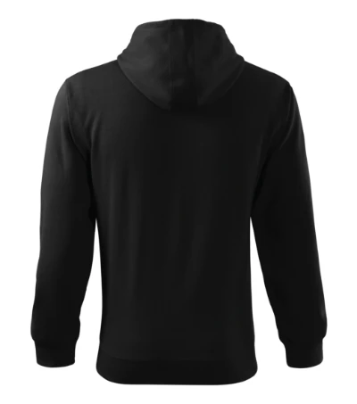 Trendy Zipper Felső férfi fekete 