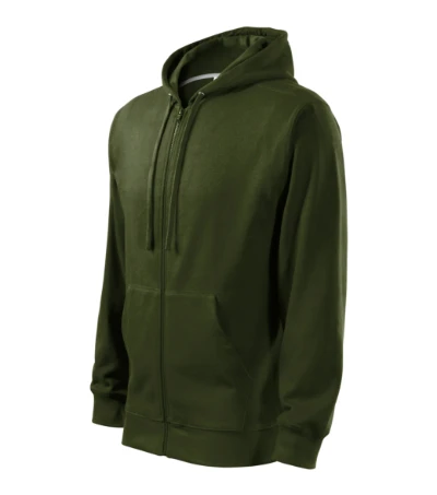 Trendy Zipper Felső férfi military 