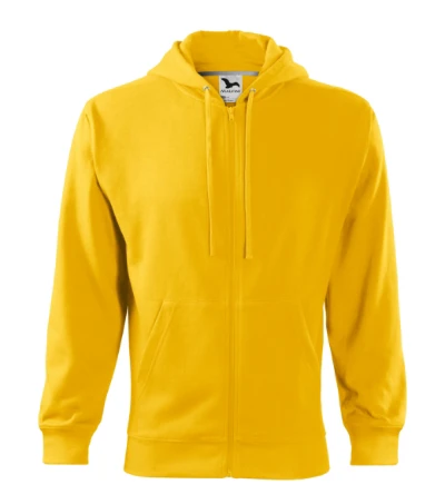 Trendy Zipper Felső férfi sárga 
