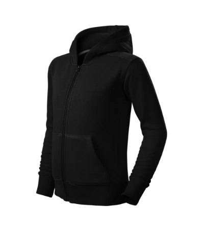 Trendy Zipper Felső gyerek fekete 