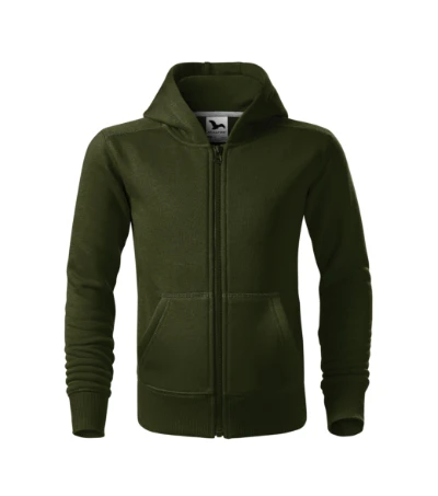 Trendy Zipper Felső gyerek military 