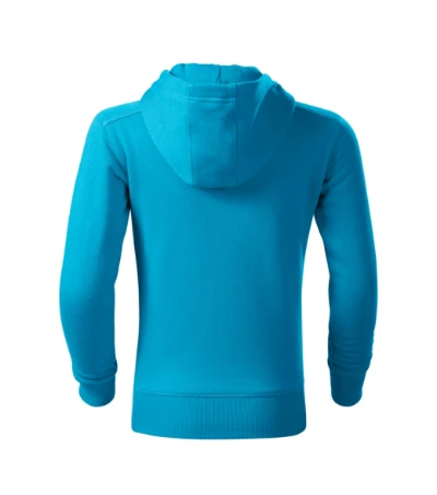 Trendy Zipper Felső gyerek türkiz 