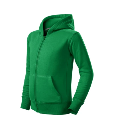 Trendy Zipper Felső gyerek fűzöld 