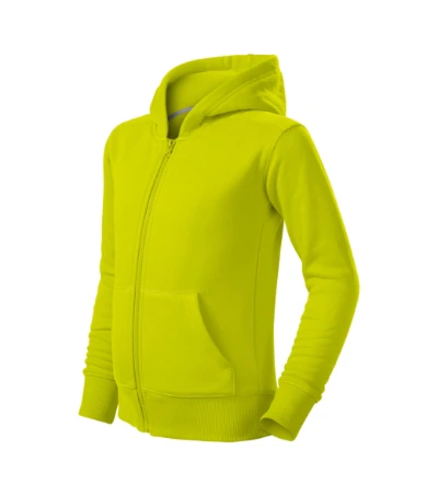 Trendy Zipper Felső gyerek lime 