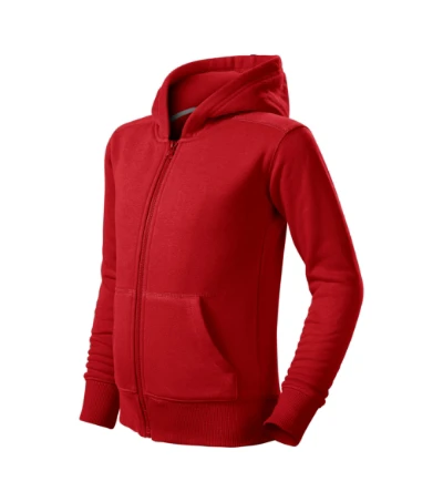 Trendy Zipper Felső gyerek piros 