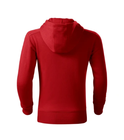 Trendy Zipper Felső gyerek piros 