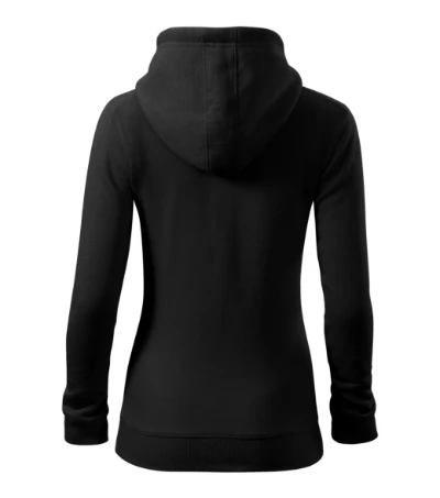 Trendy Zipper Felső női fekete 
