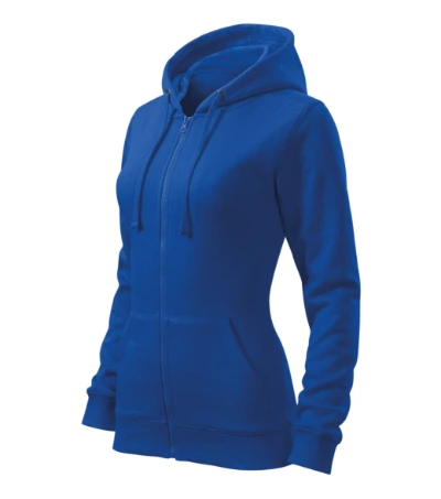 Trendy Zipper Felső női királykék 
