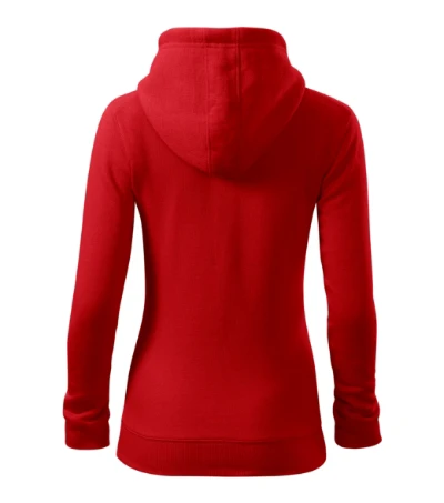 Trendy Zipper Felső női piros 
