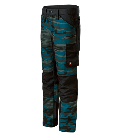 Vertex Camo Munkanadrág férfi camouflage petrol 