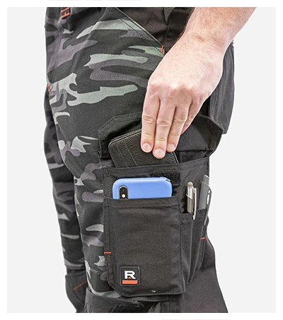 Vertex Camo Munkanadrág férfi camouflage dark gray 