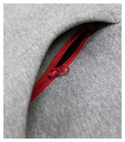 Vertex Hoodie Felső férfi sötétszürke melírozott 