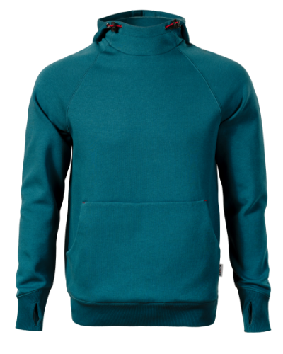 Vertex Hoodie Felső férfi petrol kék 