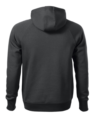 Vertex Hoodie Felső férfi ébenszürke 