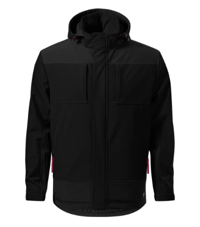 Vertex Téli softshell kabát férfi fekete 
