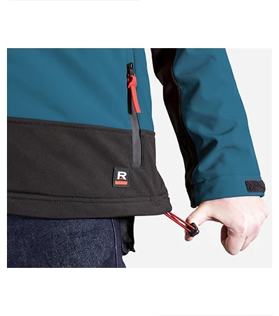 Vertex Téli softshell kabát férfi petrol kék 
