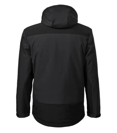 Vertex Téli softshell kabát férfi ébenszürke 
