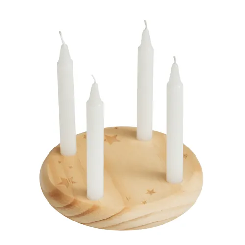 4-CHRISTMAS - kis fa adventi koszorú  