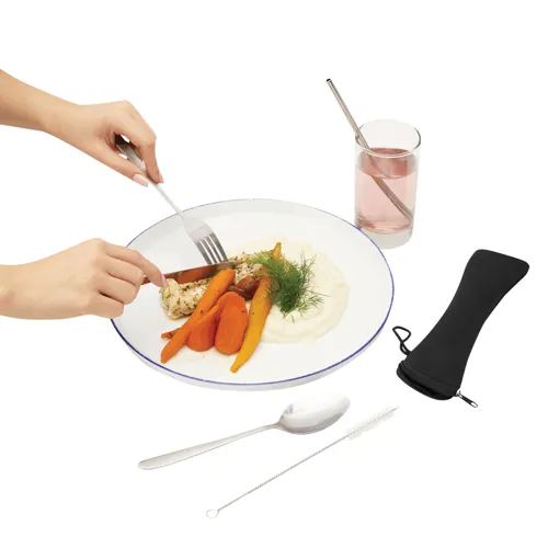 STELLOKIT - rozsdamentes acél evőeszközkészlet, 5 részes