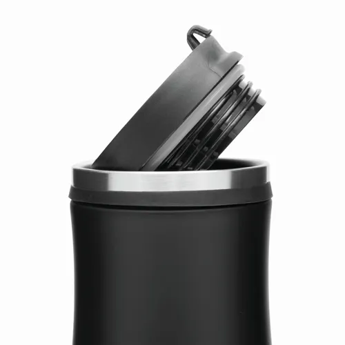 DARK CREMA - duplafalú termosz bögre