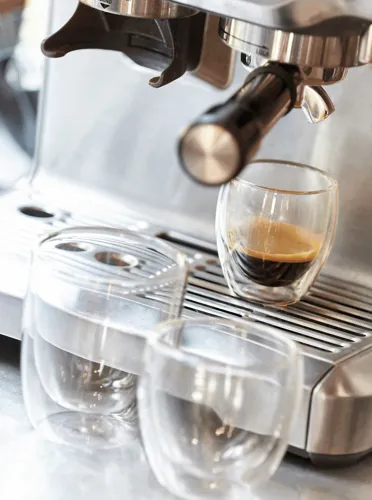 DRINK LINE S - duplafalú üveg pohárszett