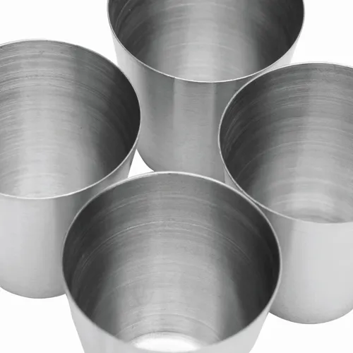 GENTLEMAN - rozsdamentes acél laposüveg szett