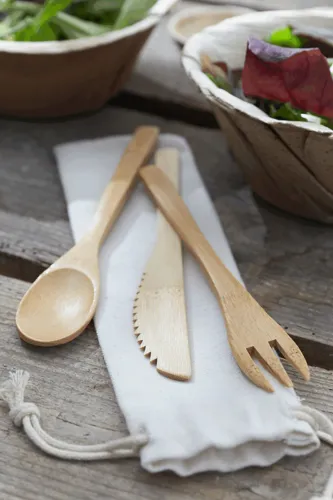 NATURAL TRIP - bambusz konyhai evőeszköz készlet