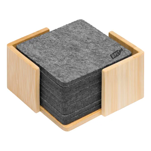 ECO BASE - poháralátét készlet nemezből