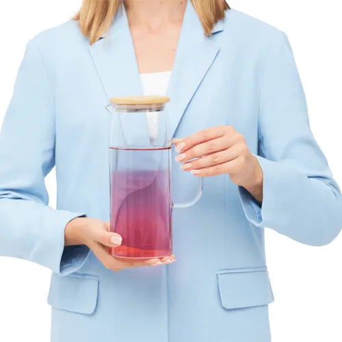 BAMBOO PITCHER - üvegkancsó